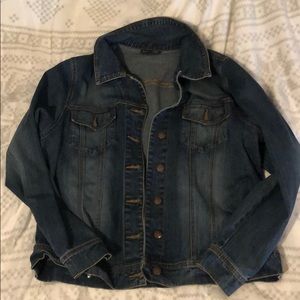 a jean jacket